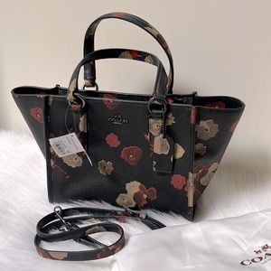 SOLD⭐️NWT💯Authentic Coach Crosby Floral Print Satchel 33856